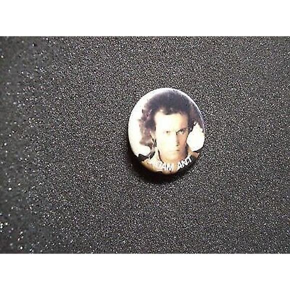 Adam And The Ants Badge Post-Punk New Wave Button Pin 1980s Original Vintage - Picture 3 of 3